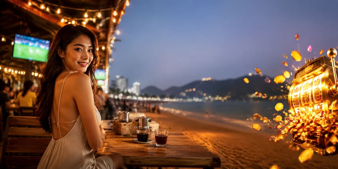 Chơi slot game tại Vũng Tàu phong cách cà phê Việt Nam